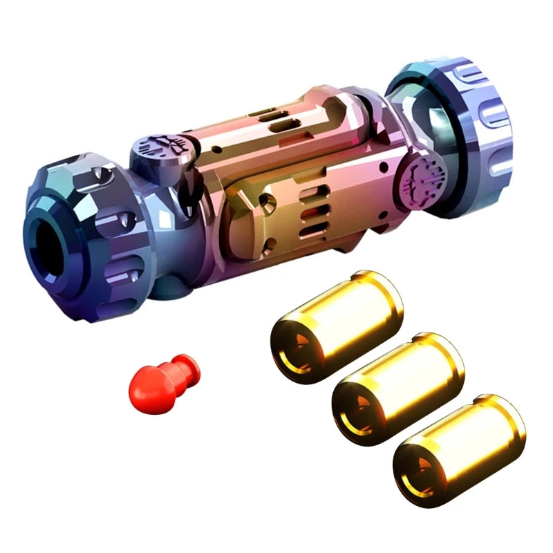 Metal fidget toy Spin Click Rachet