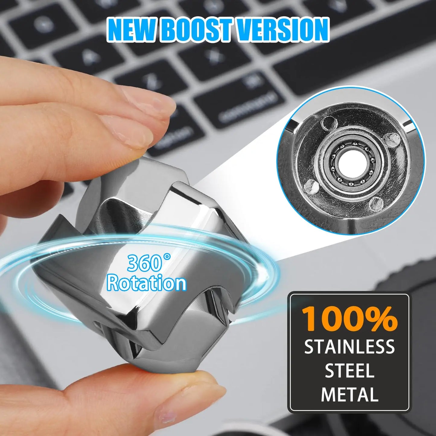 Metal spinner cube Anti stress fidget