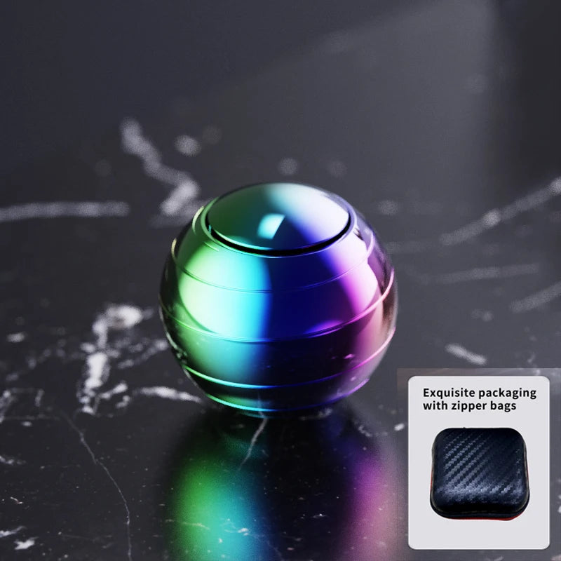 Spinning Orb ball stress reliver Fidget toy