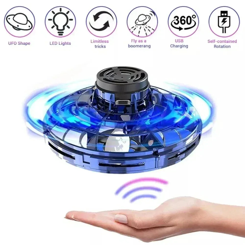 flying spinner LED UFO